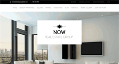 Desktop Screenshot of nowrealestategroup.ca